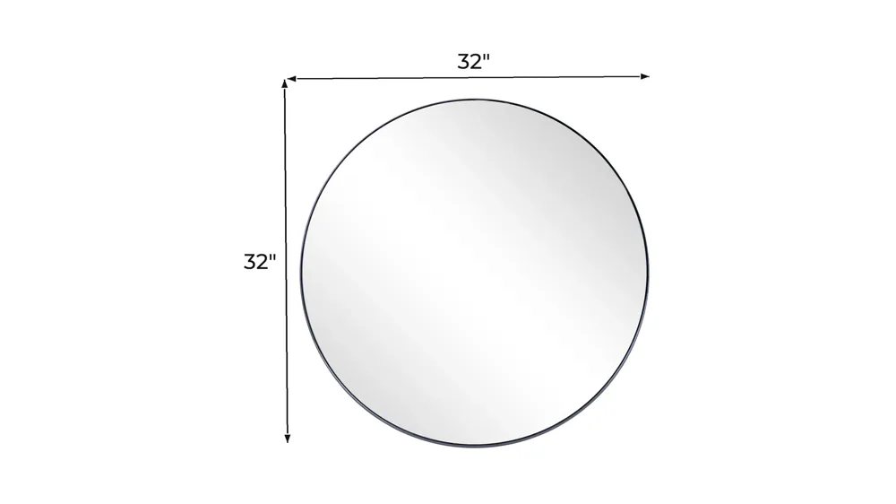 Round Mirror Dimensions
