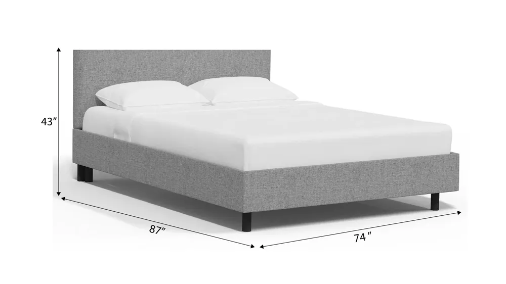 Valerie Platform Bed Dimensions