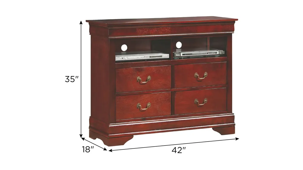 Rossie Media Chest Dimensions