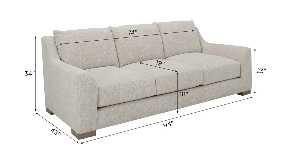 Allie Sofa Dimensions