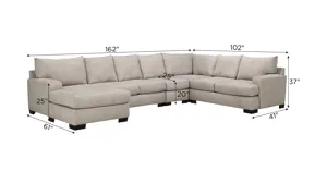 Cooper 5-pc. Sectional | Raymour & Flanigan