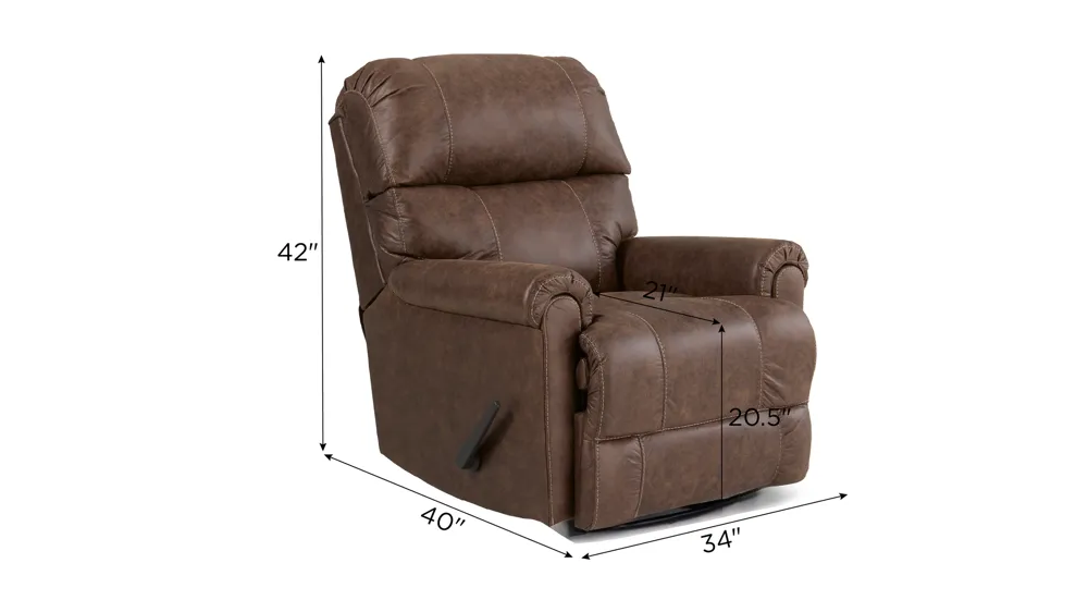 Wentworth Swivel Rocker Recliner | Raymour & Flanigan
