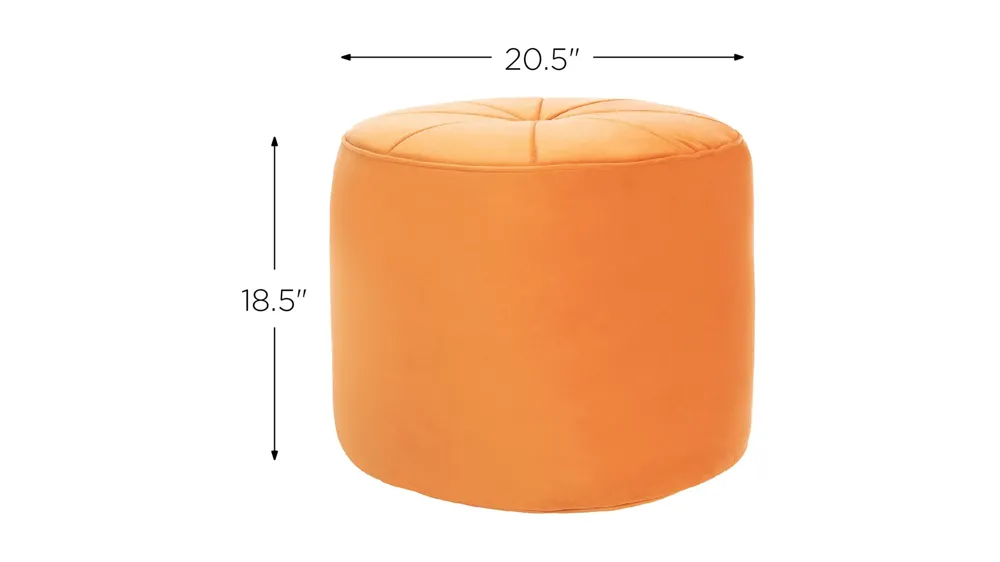 Harrison Cylinder Ottoman Dimensions
