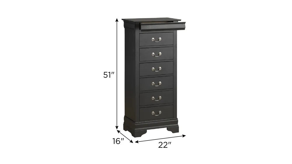 Rossie Lingerie Chest Dimensions