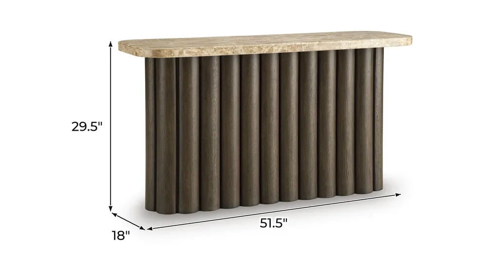 Darimore Sofa Table Dimensions