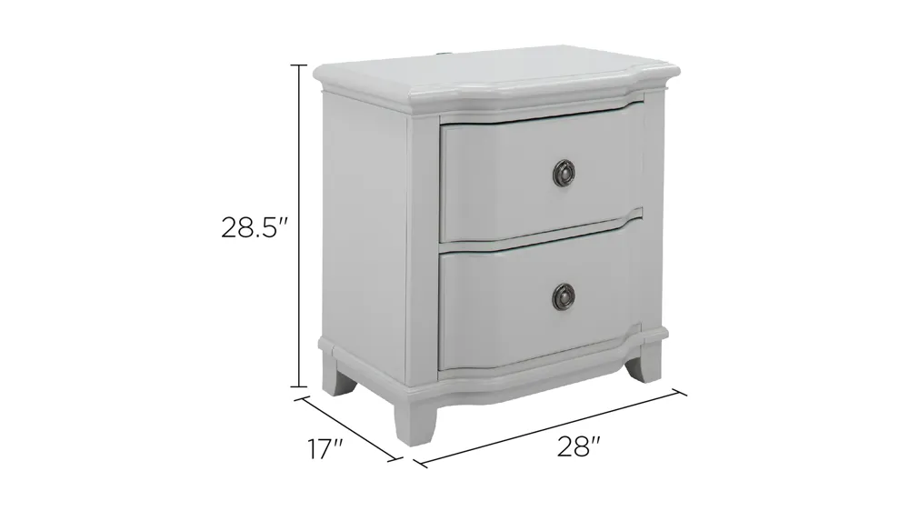 Lucerne Nightstand Dimensions