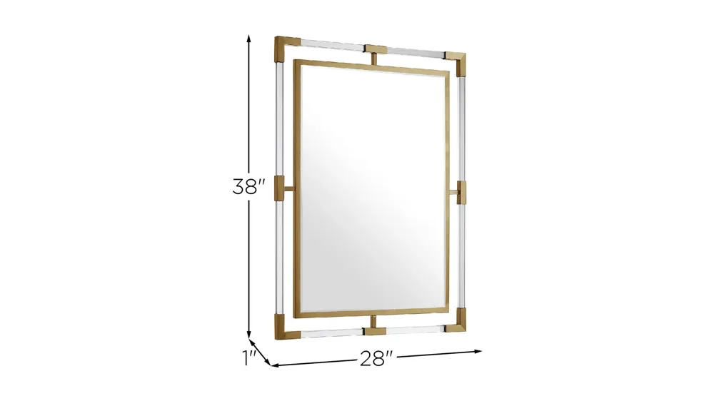 Ghost Gold Mirror Dimensions