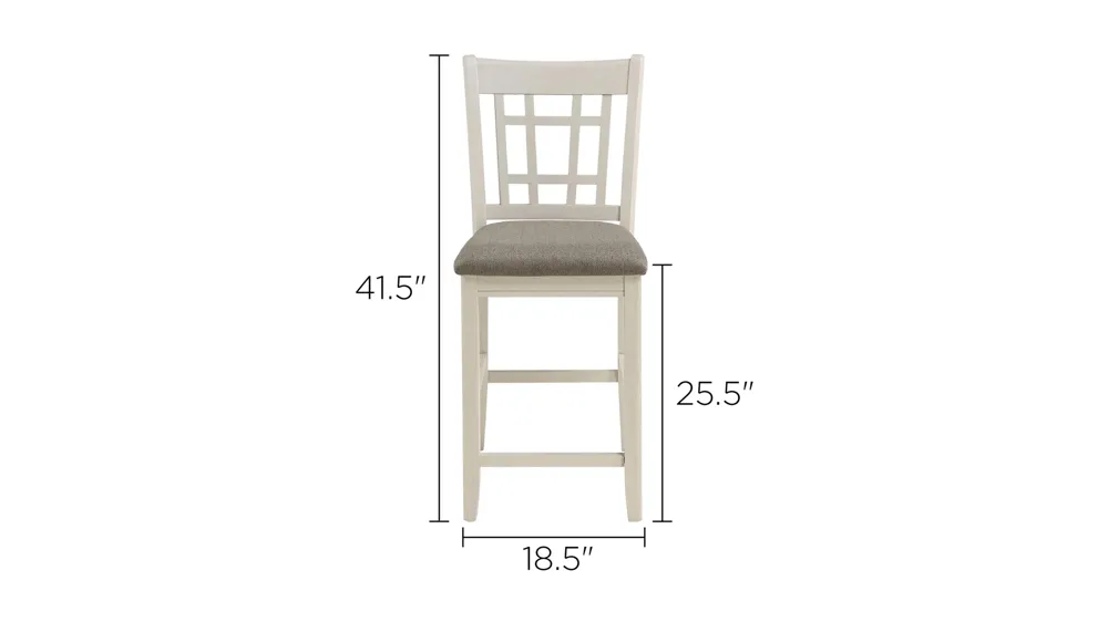 Townsford Counter Stool (Set of 2) Dimensions