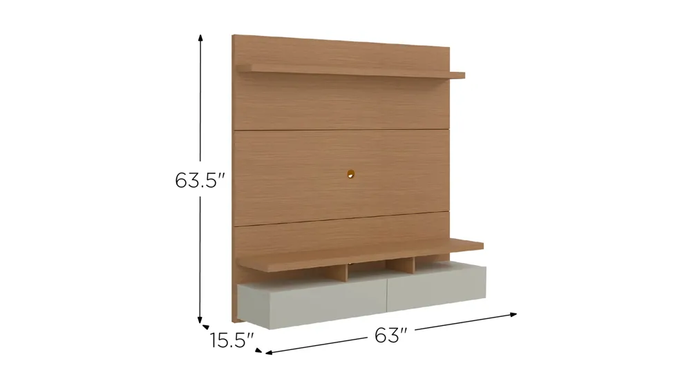 City Floating Entertainment Wall Dimensions