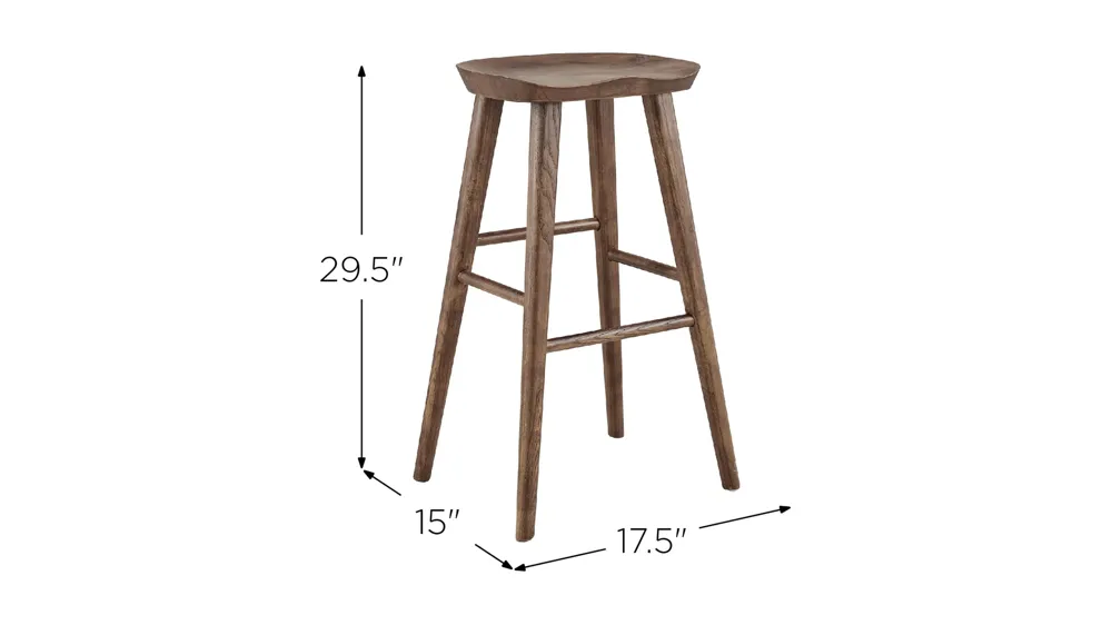 Vieno Bar Stool Dimensions