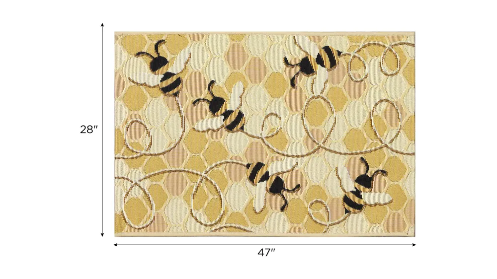 Esencia Bee Free Indoor/Outdoor Mat Dimensions