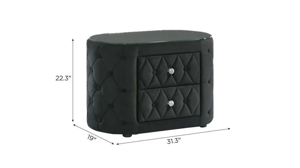 Voltare Nightstand Dimensions