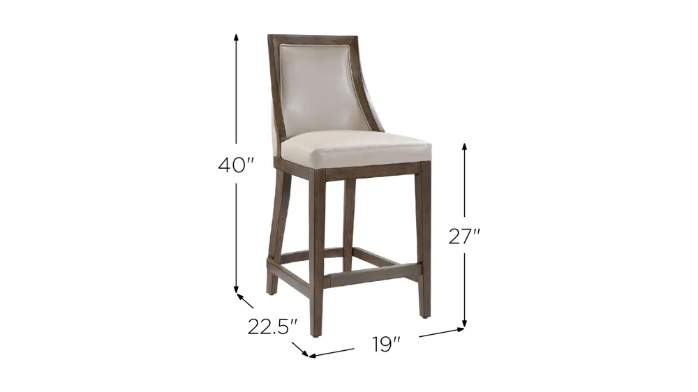 Purcell Counter Stool Dimensions