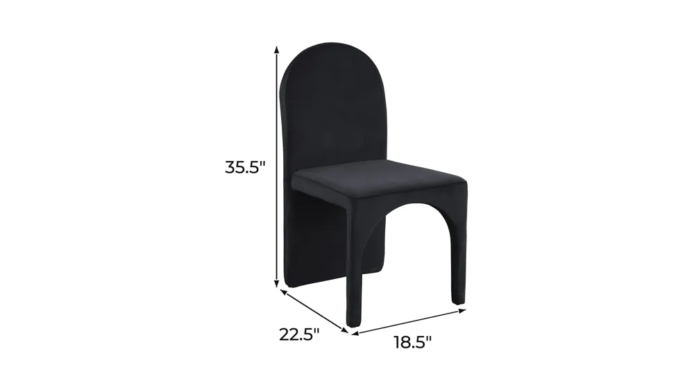 Summer Dining Side Chair - Set of 2 Dimensions