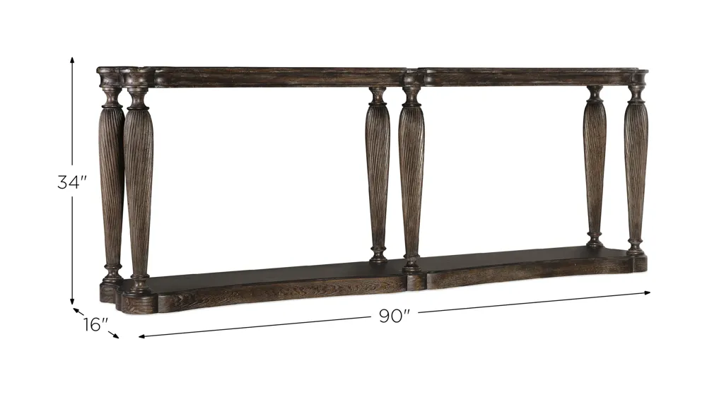 Traditions Console Table Dimensions