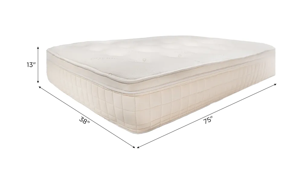 Concerto Plush Pillowtop  Mattress Dimensions
