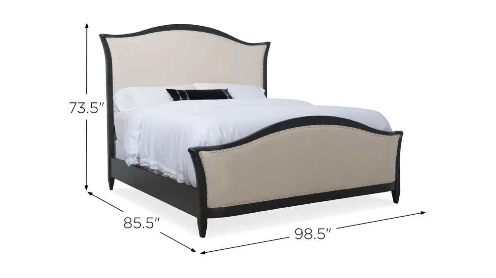 Ciao Bella Upholstered Bed Dimensions