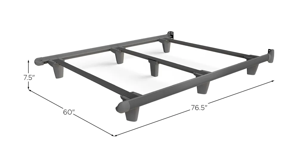 Embrace Bed Frame w/ Glides Dimensions