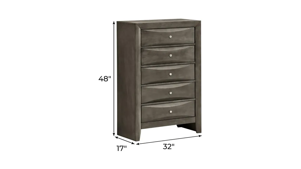 Marilla Bedroom Chest Dimensions