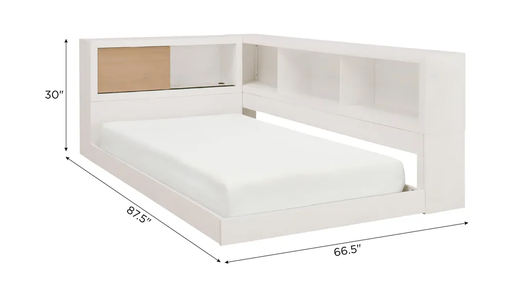 Mae Bookcase Bed Dimensions