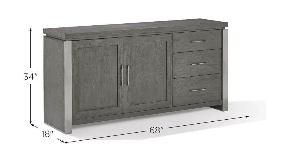 Plata Sideboard Dimensions