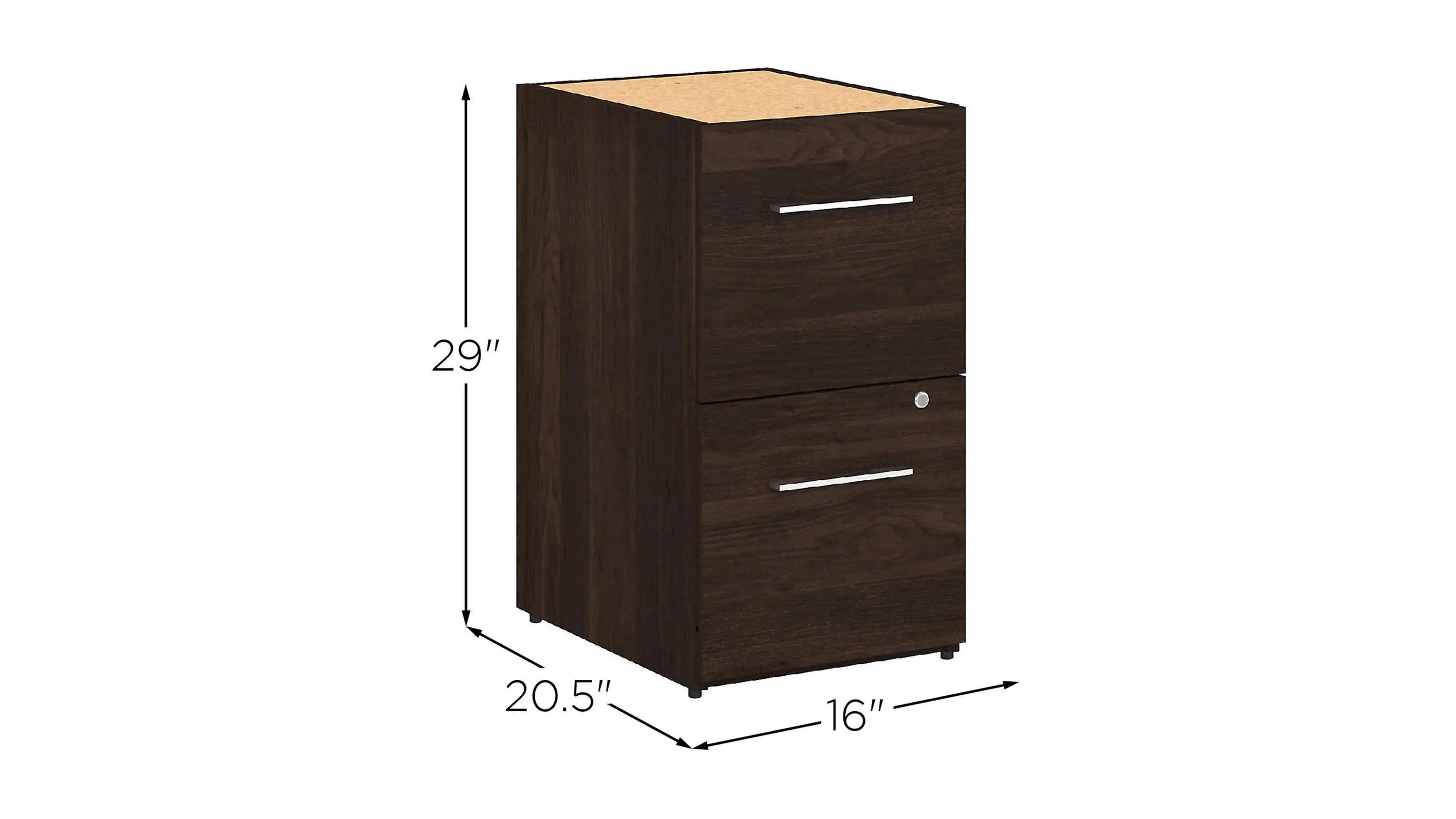 Office 500 16W 2 Drawer File Cabinet | Raymour & Flanigan