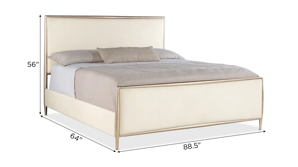 Westwood Upholstered Metal Bed Dimensions