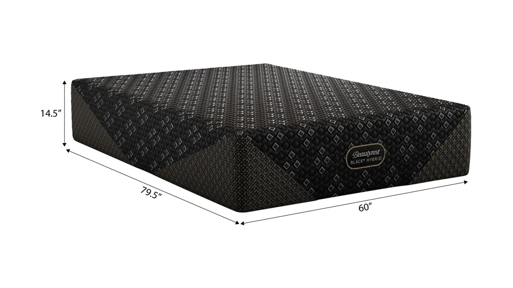 Beautyrest Black Hybrid  Series Three XCS Medium Mattress Dimensions
