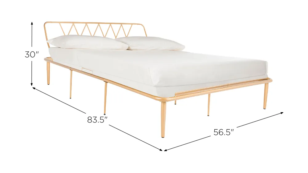 Gatsby Great Queen Bed Dimensions