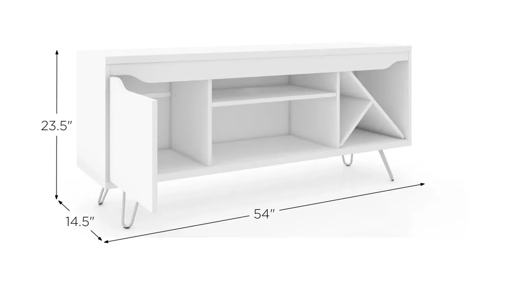 Baxter 53" TV Stand Dimensions