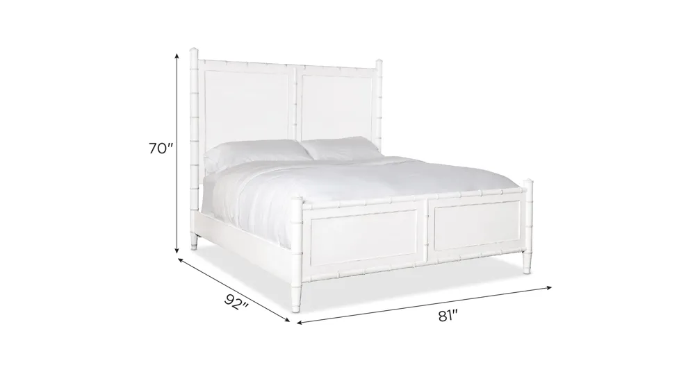 Charleston Panel Bed Dimensions
