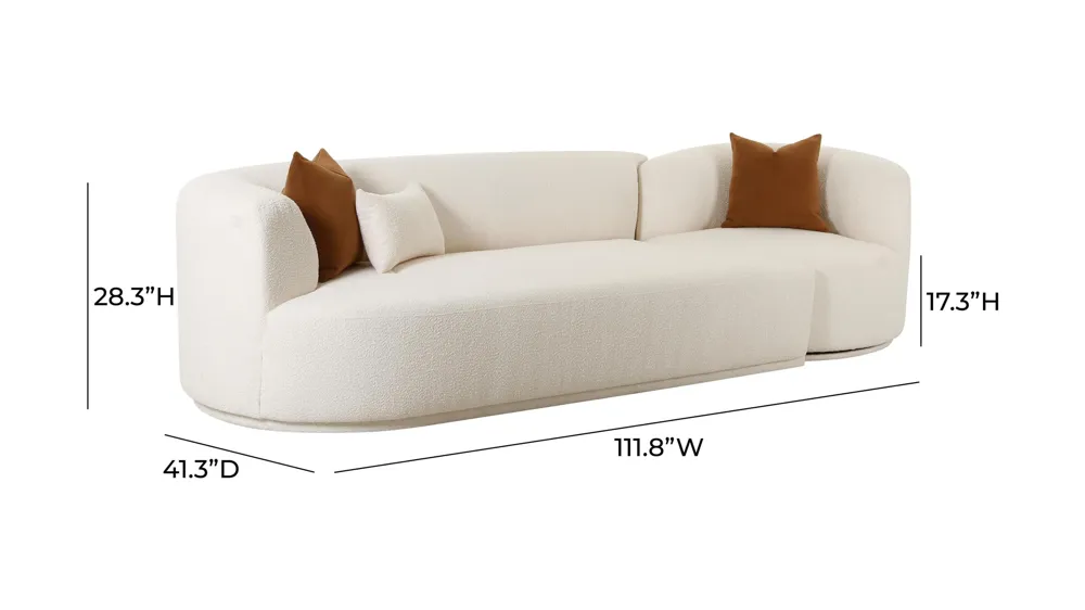 Fickle 2pc. Modular Sofa | Raymour & Flanigan