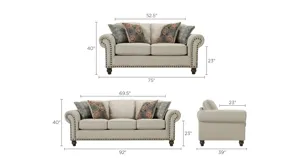 Corliss Living Room Set | Raymour & Flanigan