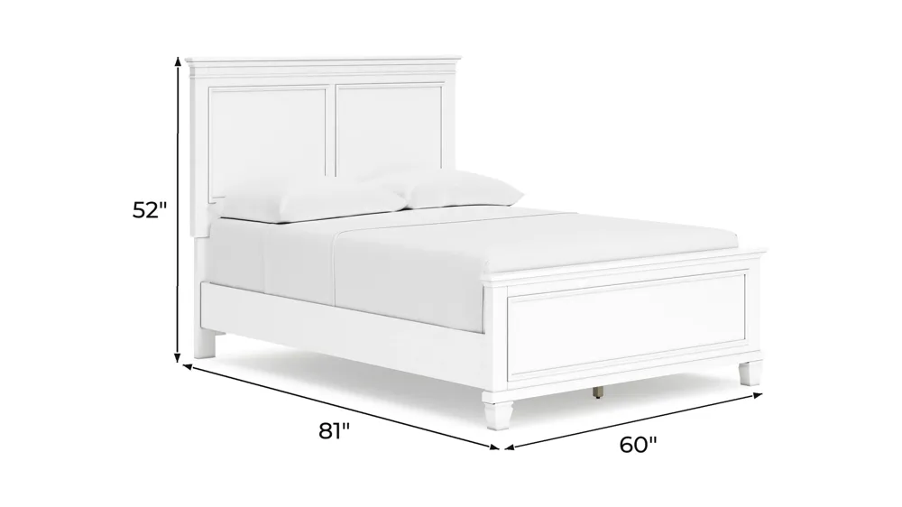 Reed Panel Bed Dimensions