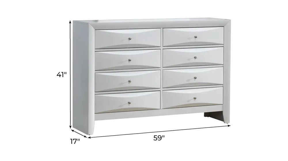 Marilla Bedroom Dresser Dimensions