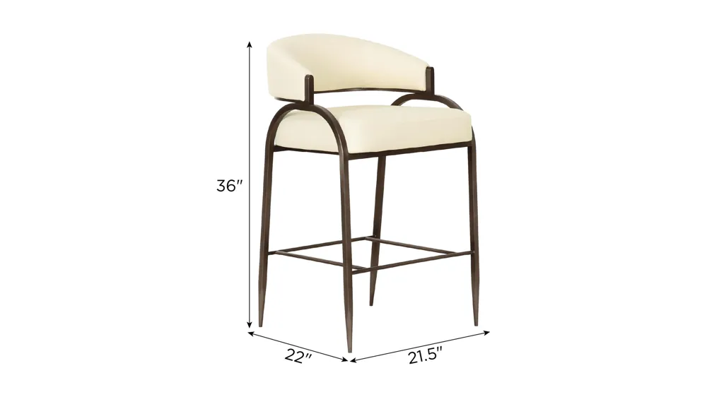 Tatum Counter Stool Dimensions