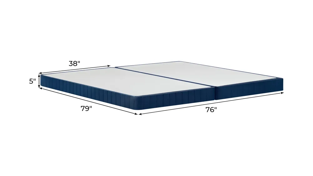 Stearns & Foster 5" Box Spring Dimensions