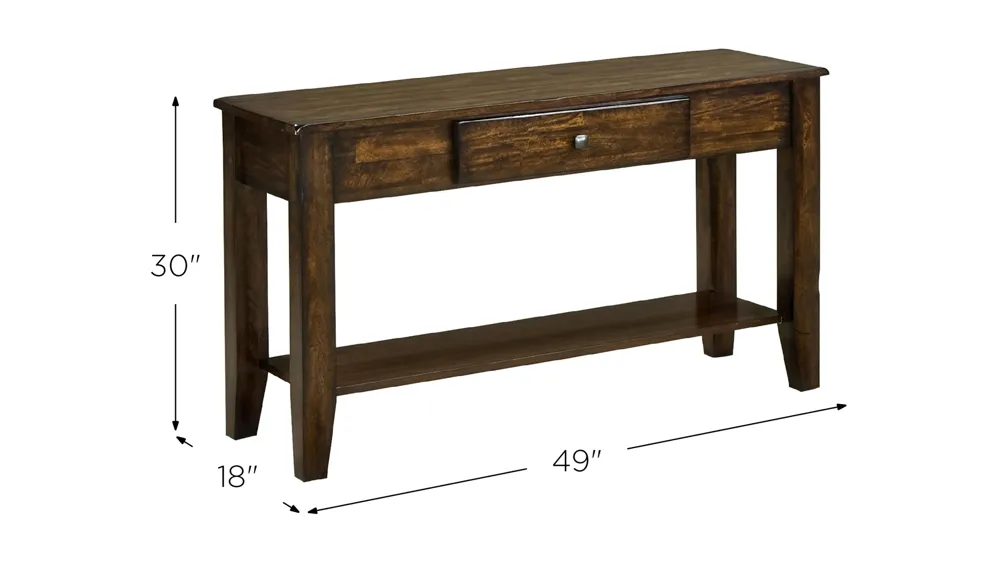Kona Sofa Table Dimensions