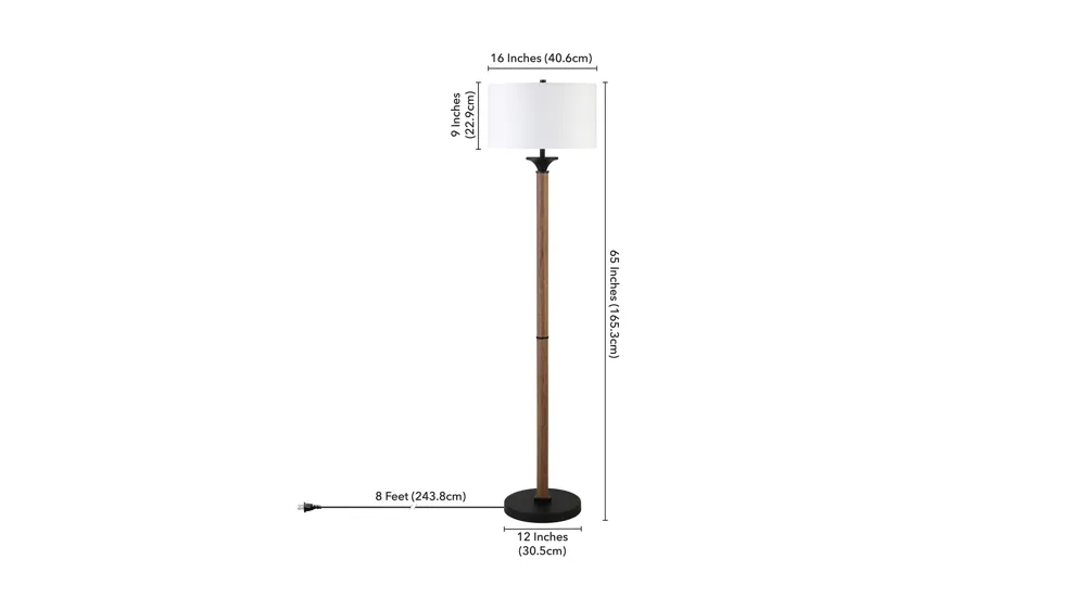 Anita Floor Lamp Dimensions