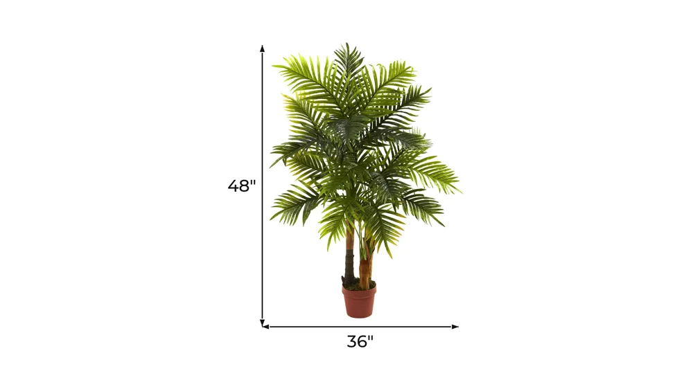 Areca Palm Artificial Tree Dimensions