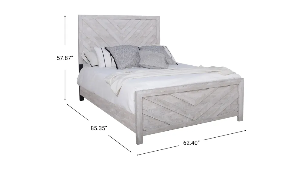 Biscayne Panel Bed Dimensions
