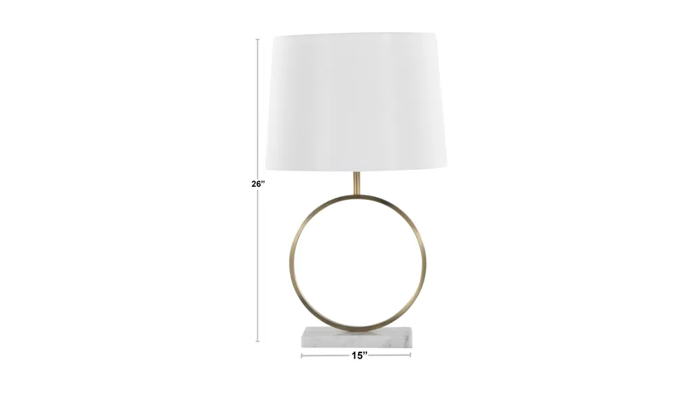 Moon Table Lamp Dimensions