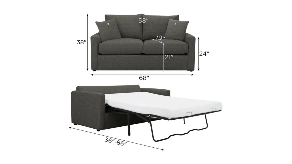Penny Full Sleeper Dimensions
