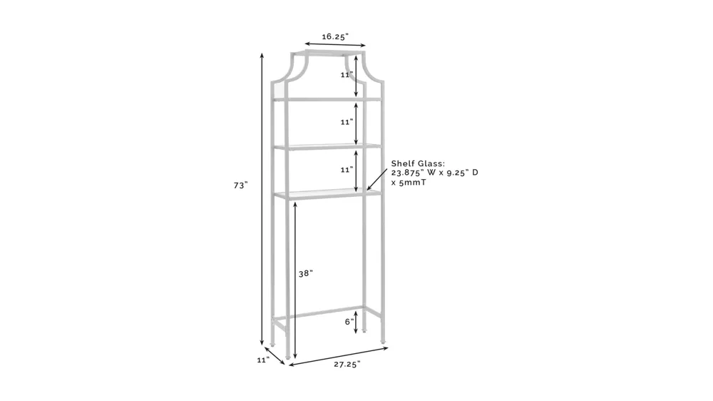 Aimee Space Saver Dimensions