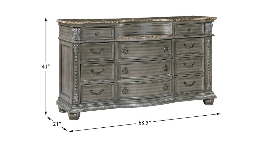 Scarlett Dresser Dimensions