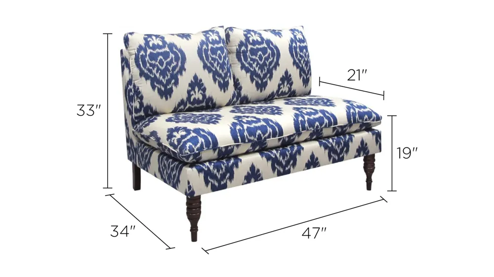Emelio Settee Dimensions