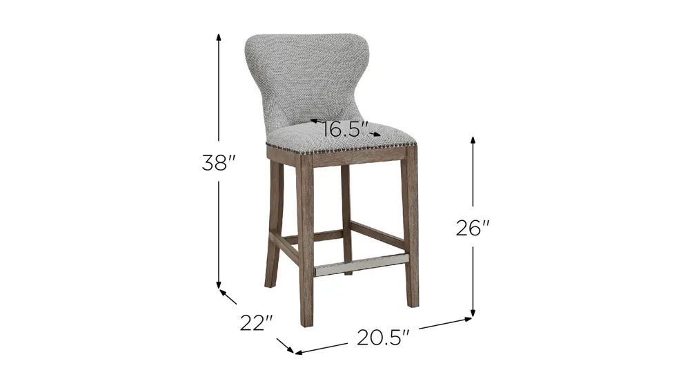 Dorsey Counter Stool Dimensions