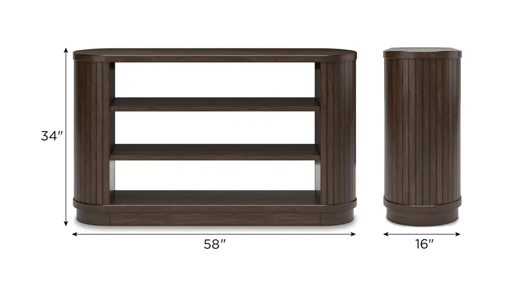 Baronne 60" Credenza Dimensions