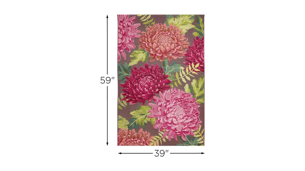 Marina Mum Indoor/Outdoor Rug Dimensions