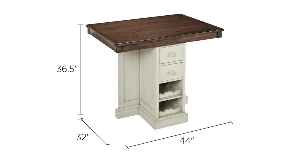 Shea Counter-Height Dining Table Dimensions